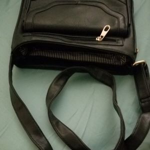 Black Leather Purse